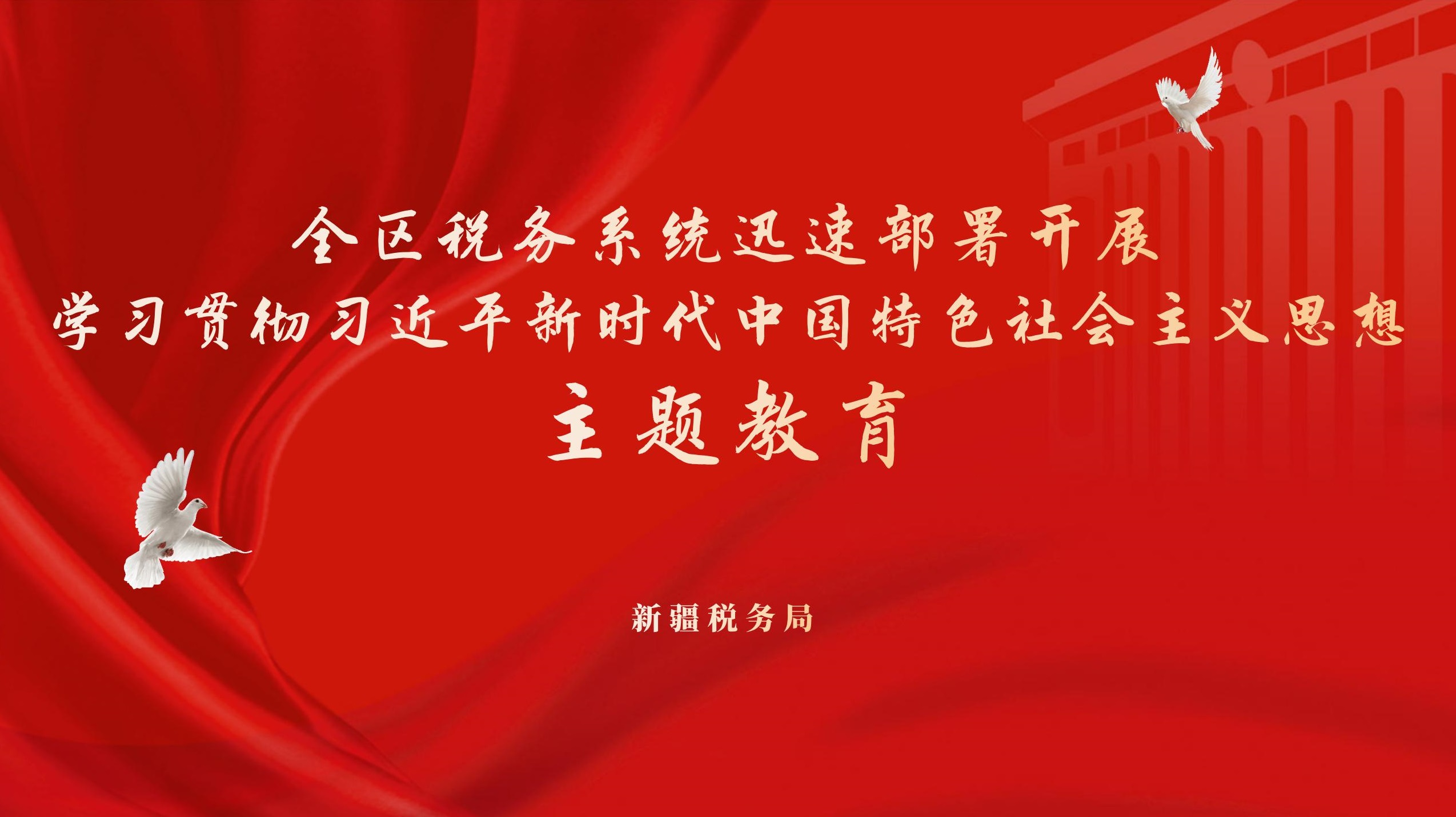 全区税务系统迅速部署开展学习贯彻习近平新时代中国特色社会主义思想主题教育_01.jpg